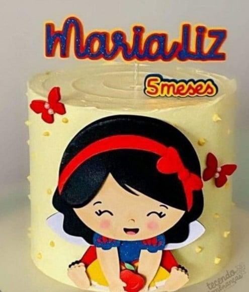 Topo Branca de Neve Cute 2000