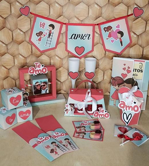 Kit Namorados Arquivo de Corte