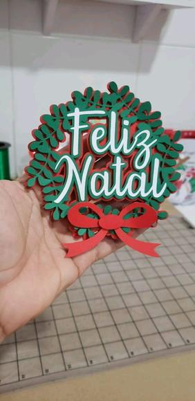 Mini Guirlanda Natalina