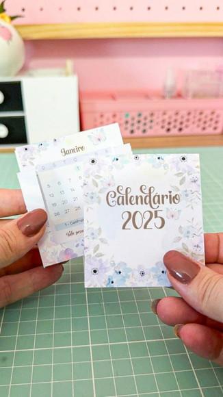 Mini Calendário 2025 - 9971