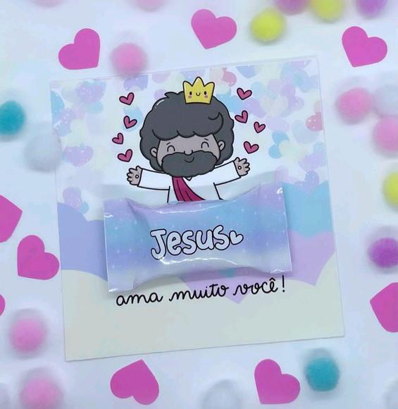 Card c/ Balinha Jesus
