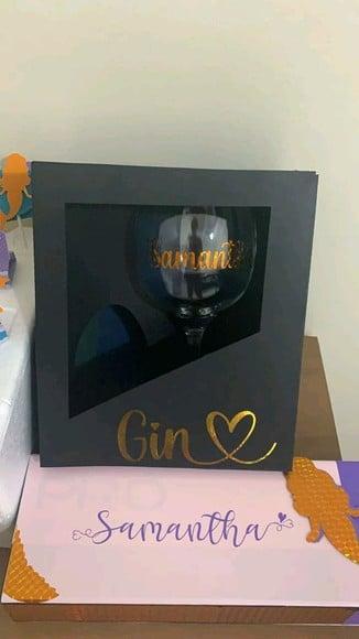 Cx Porta Taça de Gin