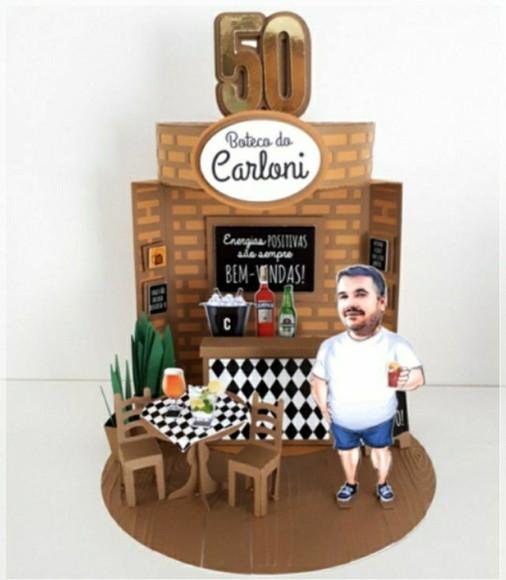 Topo Boneco Cenário 0921