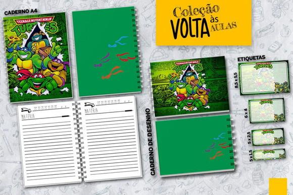 Volta as Aulas Tartaruga Ninja