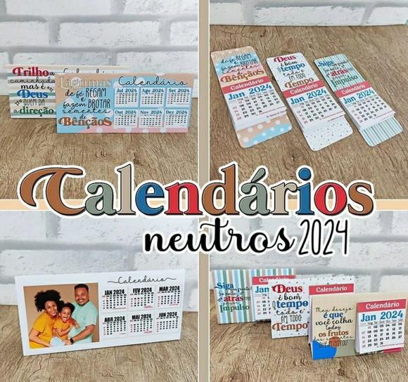 Kit Calendário 2024 - 01119