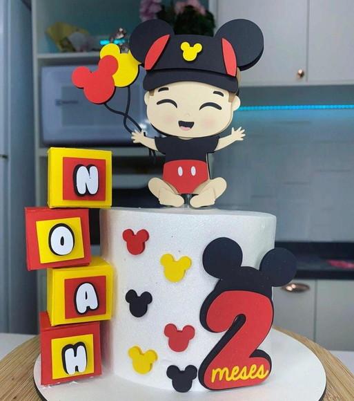 Topo Mickey Bebê Camadinhas 001049