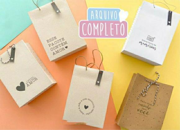 Kit Sacola Empresarial 2432