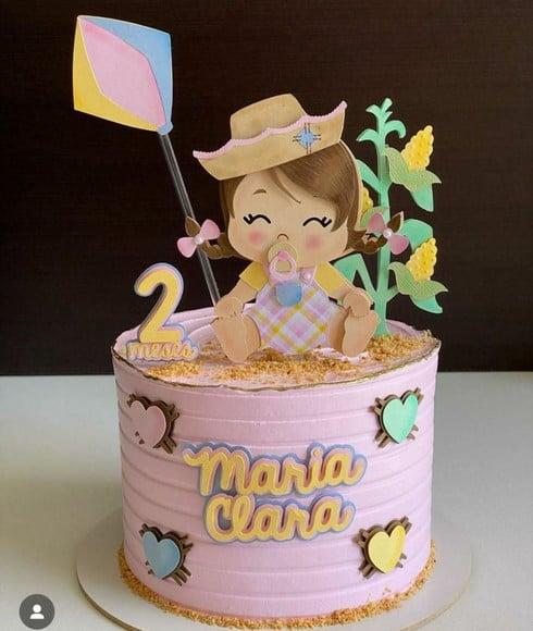 Topo Junino Bebê Candy