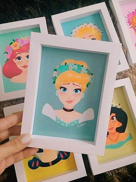 Moldura Princesas