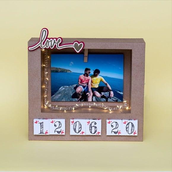 Calendário Porta Retrato (dxf)