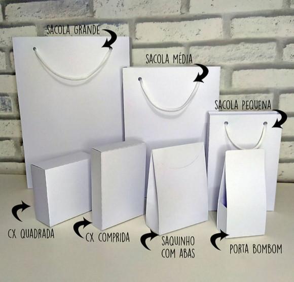 Kit Sacolas c/ Cx
