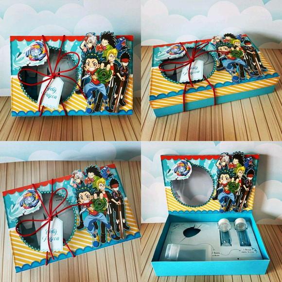 Kit Mini Confeiteiro Beyblade