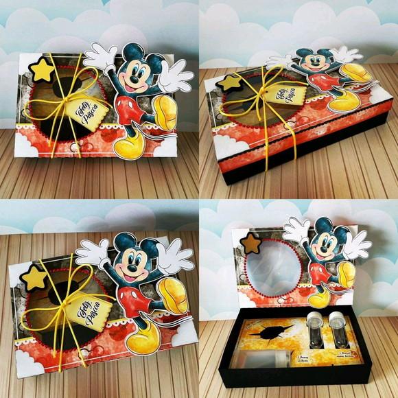 Kit Mini Confeiteiro Mickey Aquarelad