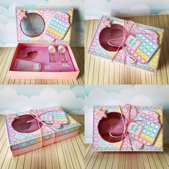 Kit Mini Confeiteiro Pop It Fem