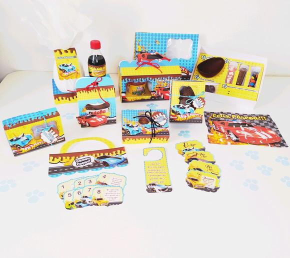 Kit Páscoa Divertida Hot Wheels