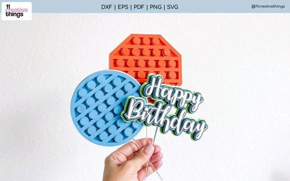 Topo Pop It Happy Birthday Iii