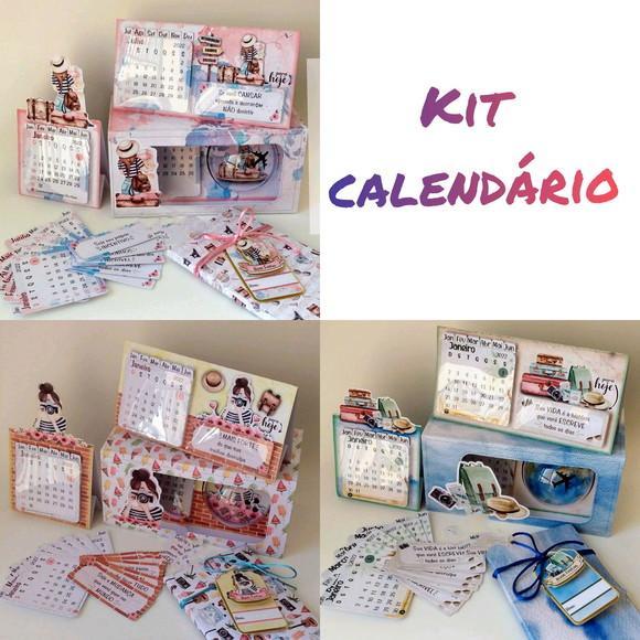Kit calendário I, II e III