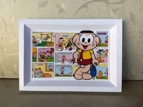 Moldura Turma da Mônica