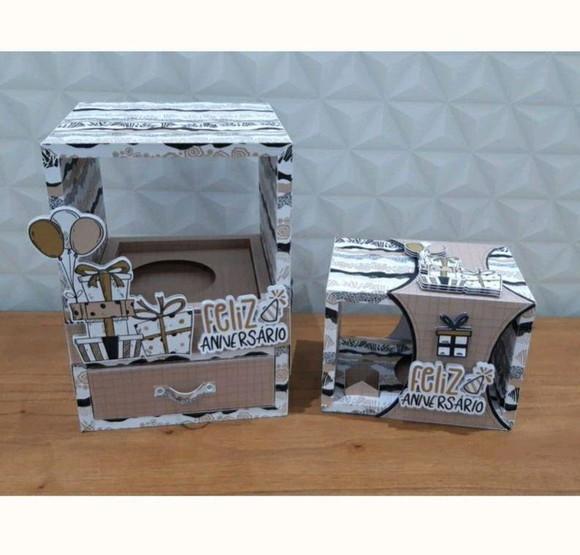 Porta Caneca c/ Gaveta Niver 0002