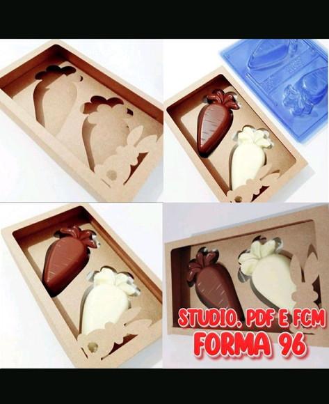 Cx Cenouras de Chocolate