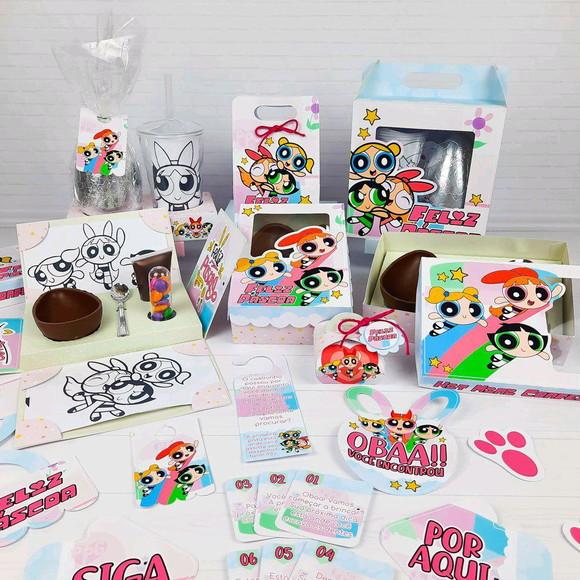 Kit Páscoa Meninas Super Poderosas