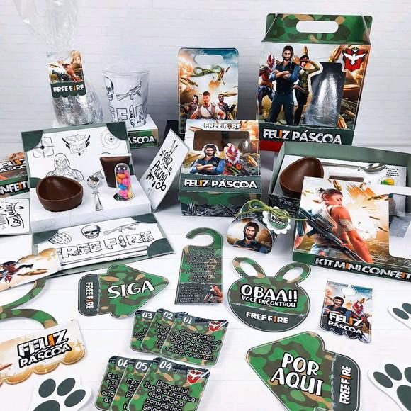 Kit Páscoa Free Fire