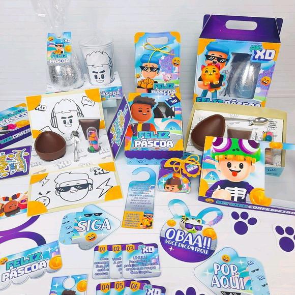 Kit Páscoa Pk Xd Menino