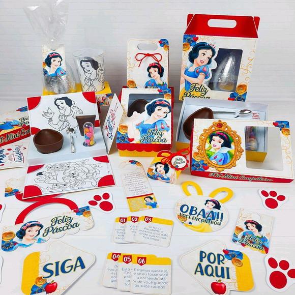 Kit Páscoa Branca de Neve