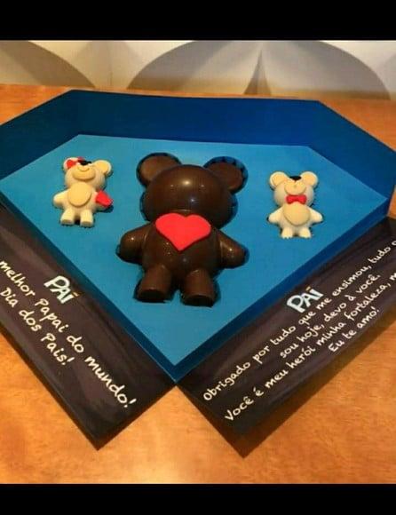 Cx Diamente Urso Pai