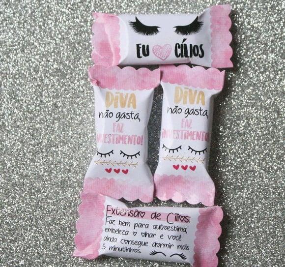 Balinha Cílios em pdf e Png