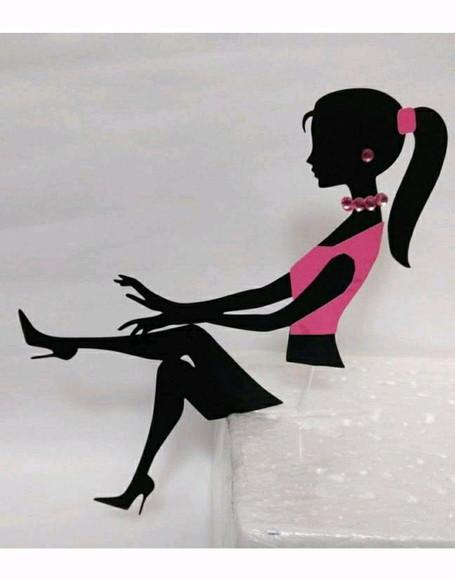 Topo Silueta Mulher