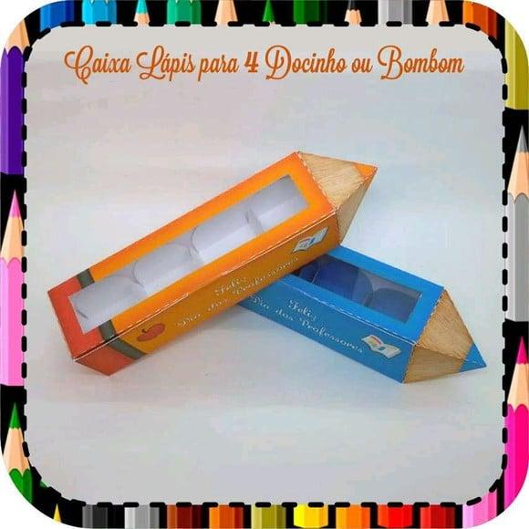 Cx Lápis Porta Doces