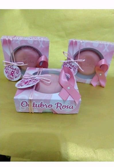 Outubro Rosa Sabonete