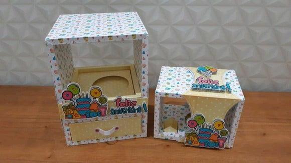 Porta Caneca com Gaveta