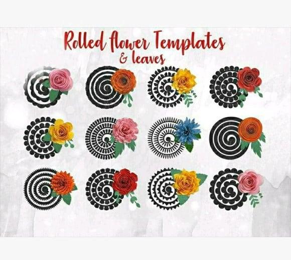 Flores em Espiral