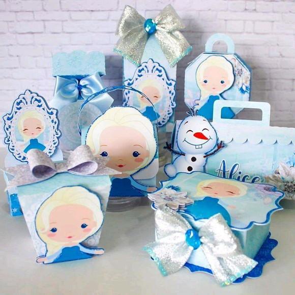 Kit Festa Elza Cute Frozen