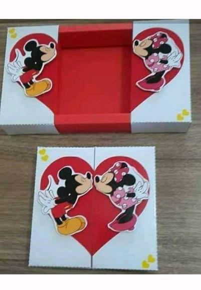 Cx Deslizante Mickey e Minnie