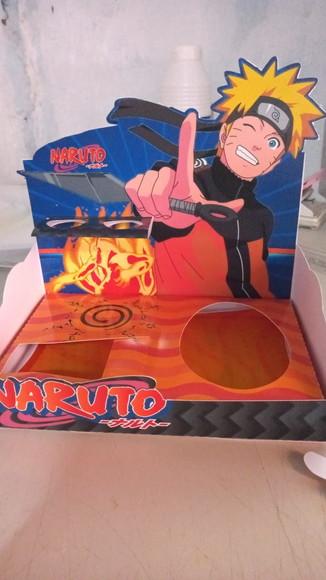 Cestinha de Páscoa 2026 Naruto