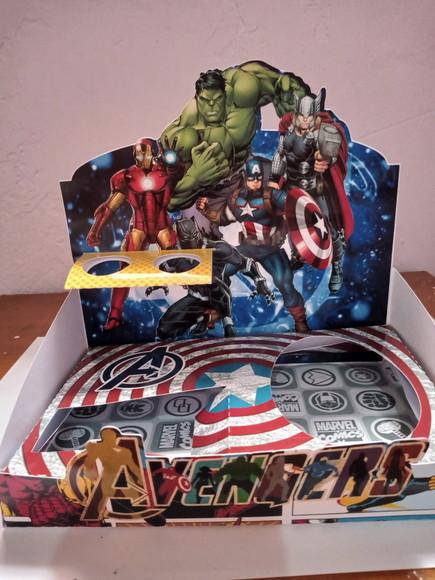 Cestinha de Páscoa 2026 - Vingadores