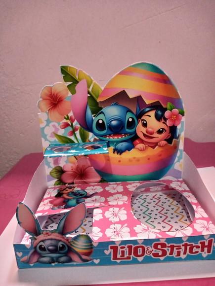Cestinha de Páscoa 2026 -lillo e Stitch