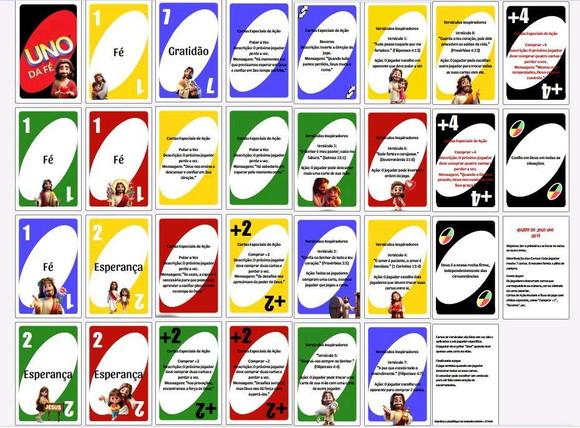 Uno Cristão Jogo Bíblico em pdf