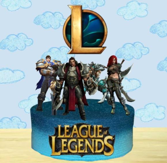 Topo de Bolo 01 League Of Legends