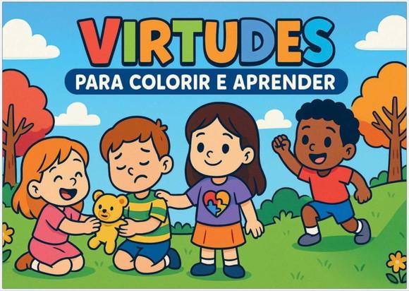 Meu Livro de Colorir Virtudes em pdf
