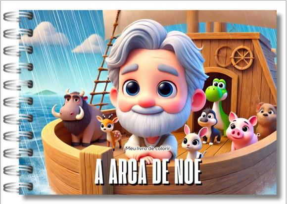 Meu Livro de Colorir a Arca de Noé em pdf