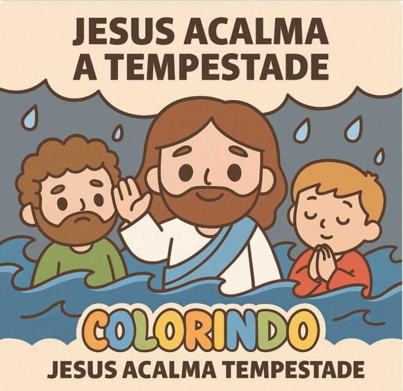 Meu Livro Jesus Acalma a Tempestade em pdf