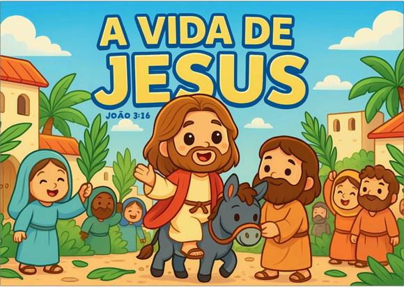 Meu Livro de Colorir a Vida de Jesus em pdf