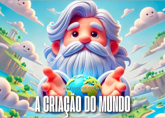 Meu Livro de Colorir a Criação Mundo em pdf
