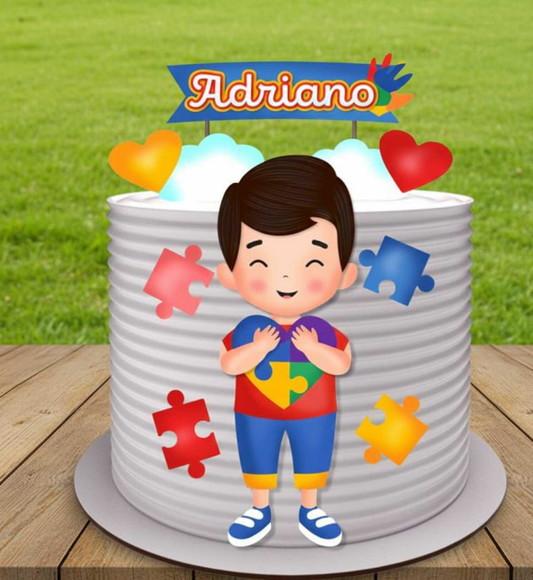 Topper Autismo Cute