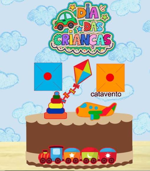 Topo Feliz Dia das Crianças Brinquedos