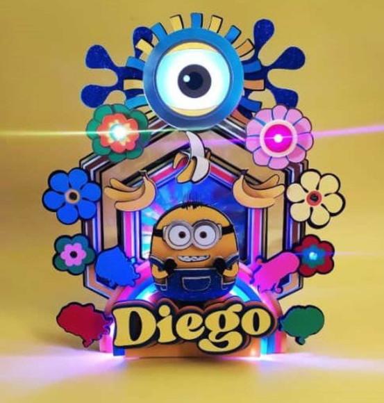 Arquivo Minion em Camadas